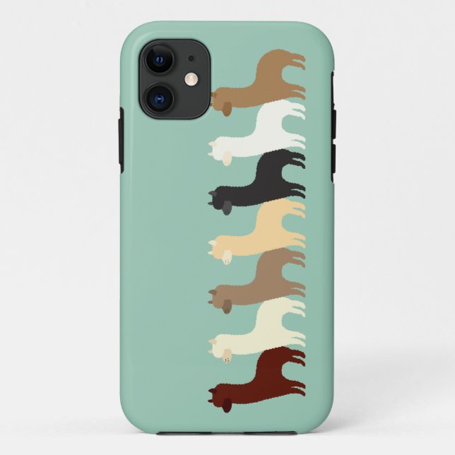 Alpaka Case-Mate iPhone Hülle (Rückseite)