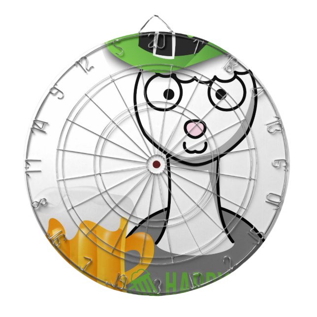 Alpaka Dartscheibe (vorne)