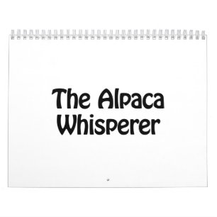 Alpaka-Flüsterling Kalender