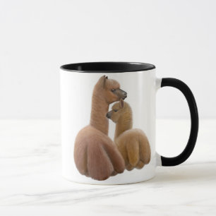 Alpaka-Liebe-Wecker-Tasse Tasse