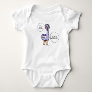 Alpaka mein Taschen T - Shirt