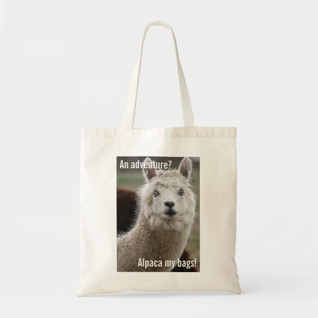 Alpaka meine Taschen für Abenteuer-Taschen-Tasche (Vorne)