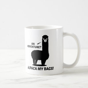 Alpaka meine Taschen Kaffeetasse