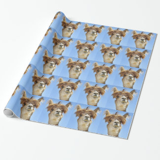 Alpaka mit dem verrückten Haar Geschenkpapier