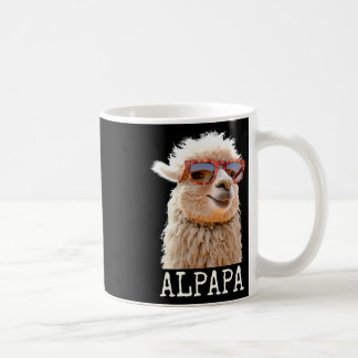 Alpaka Papa Alpapa Lama Daddy Niedlich Alpaka Vate Kaffeetasse