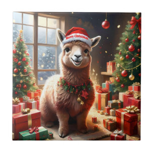 "Alpaka präsentiert: Eine Weihnachtsgeschichte" Fliese