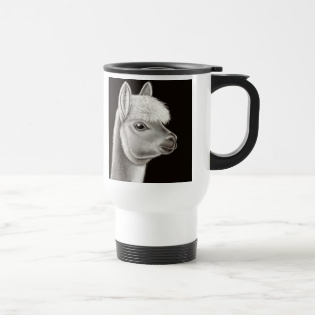 Alpaka-Reise-Tasse Reisebecher (Rechts)