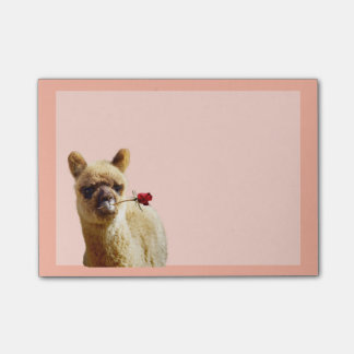 Alpaka-Rose Posten-it® Anmerkungen Post-it Klebezettel