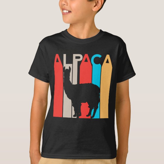 Alpakafarbgeschenk T-Shirt (Vorderseite)
