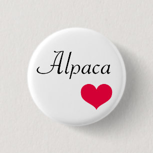 Alpakaherz Button