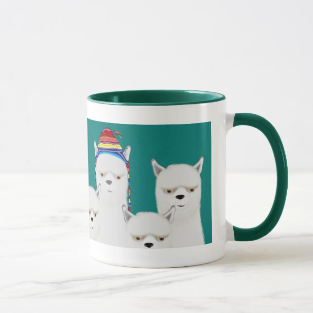 Alpakas Tasse (Rechts)