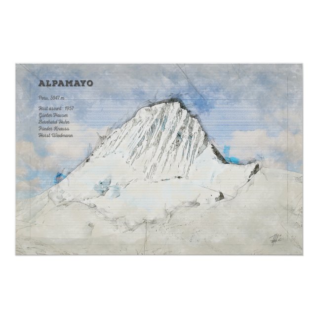 Alpamayo Poster (Vorderseite)