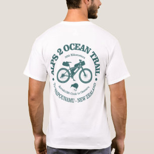 Alpen 2 Ozean (Fahrrad) T-Shirt