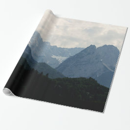 Alpen Berge Landschaftliches Foto Geschenkpapier