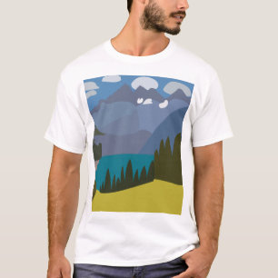 Alpen Bergsee Wanderung T-Shirt