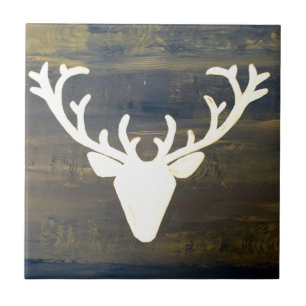 Alpen Chalet-Art-Rotwild Fliese