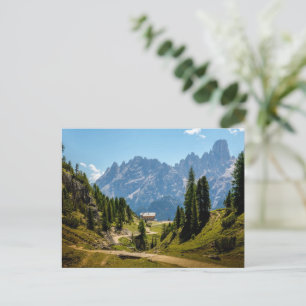 Alpen, landschaftliche Kulisse, Postkarte