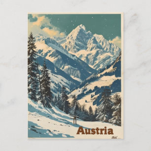 Alpen Österreich Vintage Postkarte