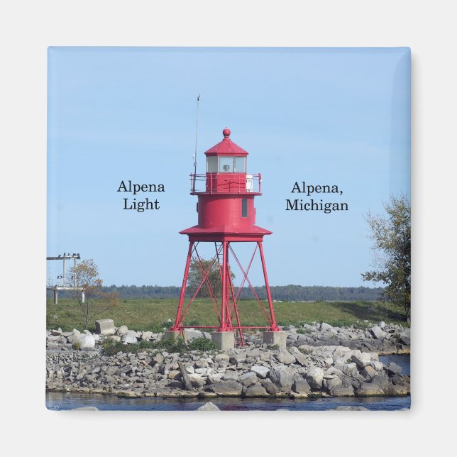 Alpena Light-Magnet Magnet (Vorne)