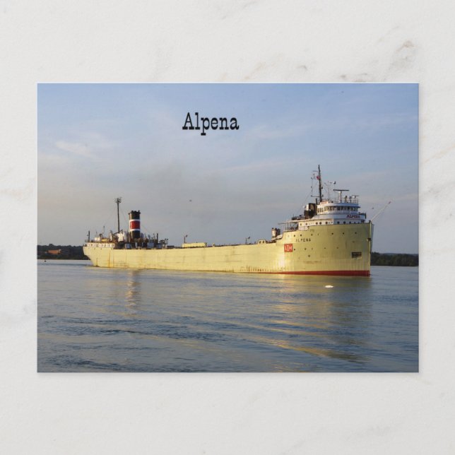 Alpena Postkarte (Vorderseite)