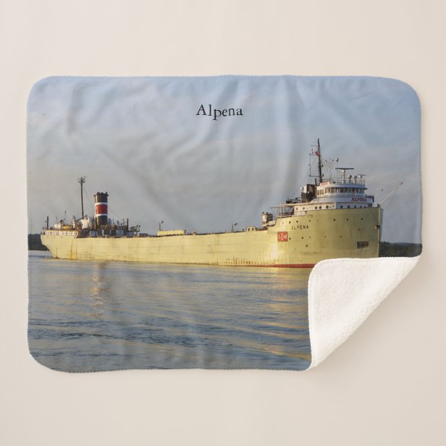 Alpena-Sherpa-Decke Sherpadecke (Vorderseite (Horizontal))