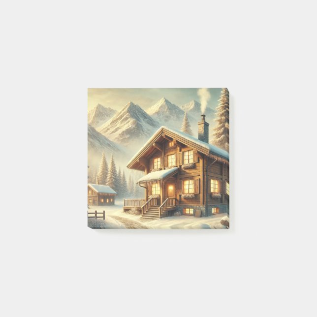 Alpenarm Post-it Klebezettel (Vorderseite)