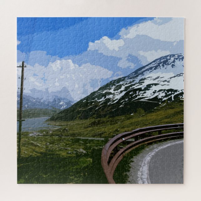 Alpenlandschaft (Horizontal)