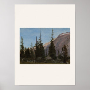 Alpenlandschaft bei Handegg, Schweiz Poster