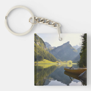Alpensee in der Schweiz Schlüsselanhänger
