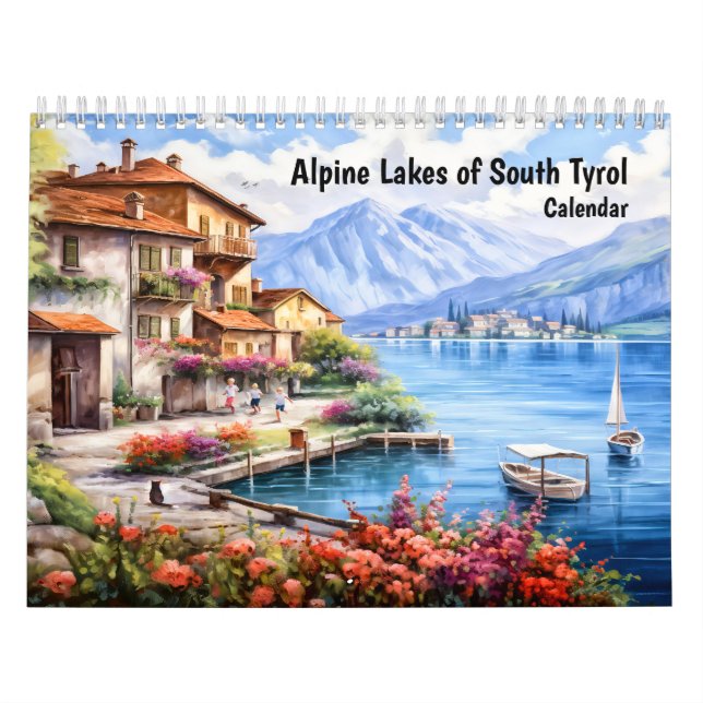Alpenseen in Südtirol – Kalender (Titelbild)