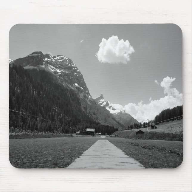 Alpenstraße Mousepad (Vorne)
