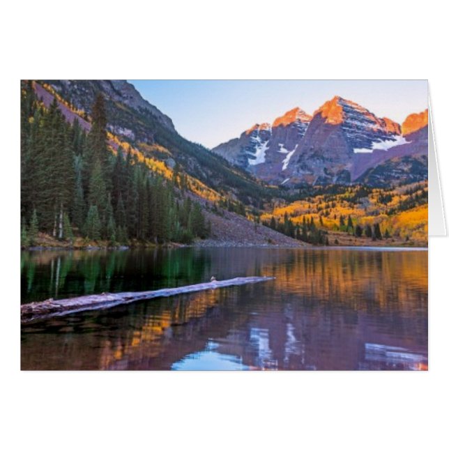 Alpes de Maroon Bells (Devant horizontal)