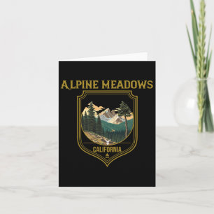Alpes Meadows Souvenir Apparel - Alp Meadows H Karte