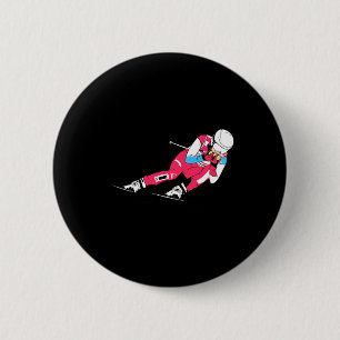 Alpes Skifahren Skifahren Skifahren Ski Downhill Button