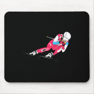 Alpes Skifahren Skifahren Skifahren Ski Downhill Mousepad