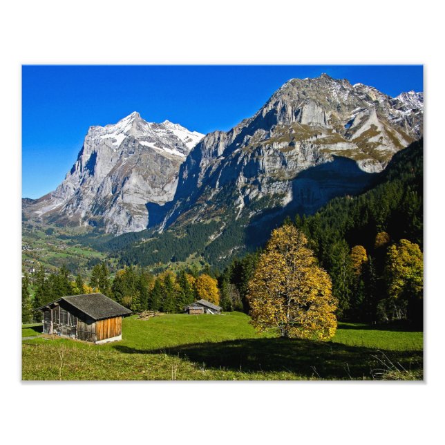 Alpes, Suisse - Impression photo (Devant)