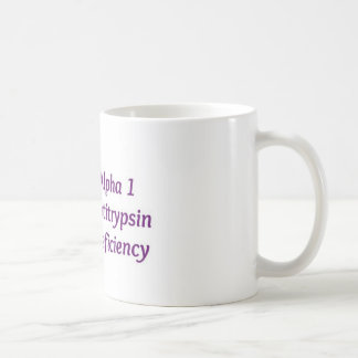Alpha 1 antitrypsin Mangel-Kaffee-Tasse Kaffeetasse