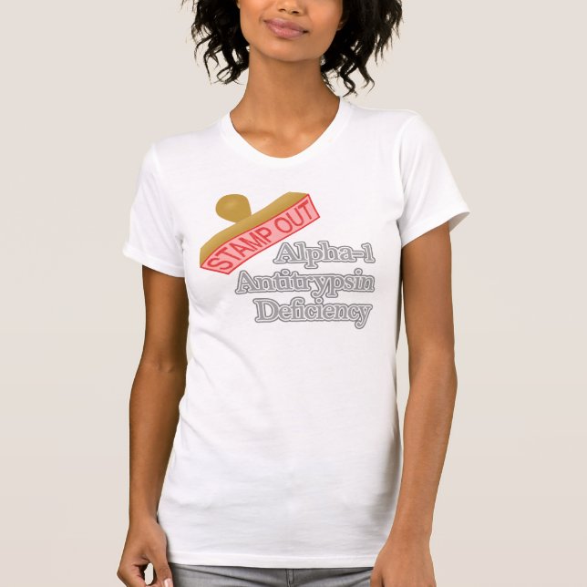 Alpha-1 Antitrypsin Mangel T-Shirt (Vorderseite)