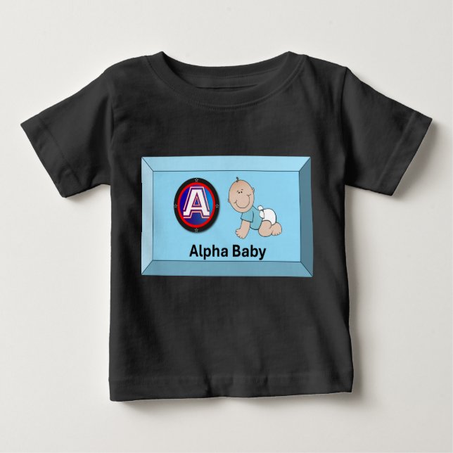 Alpha Baby Baby T-shirt (Vorderseite)