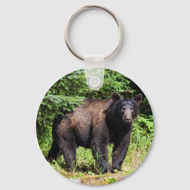 Alpha Black Bear Schlüsselanhänger (Vorderseite)