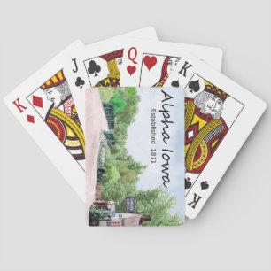 Alpha, cartes de jeu de l'Iowa