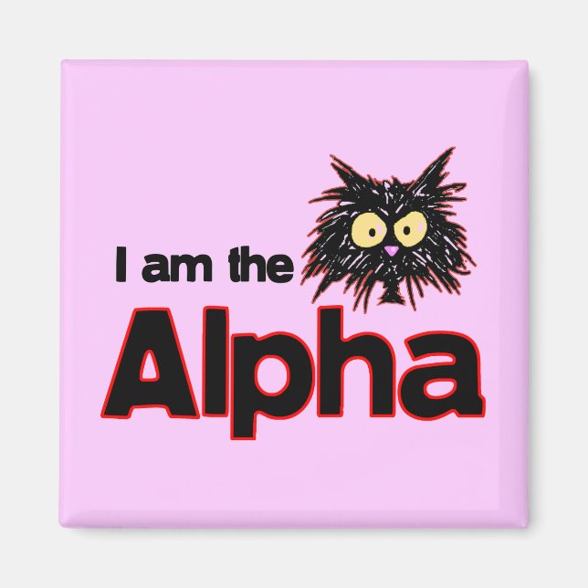 Alpha Cat Magnet (Vorne)