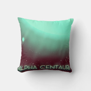 Alpha Centauri Space Art Poster Kissen