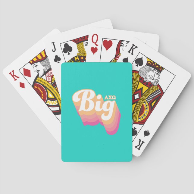 Alpha Chi Omega | Big Spielkarten (Rückseite)