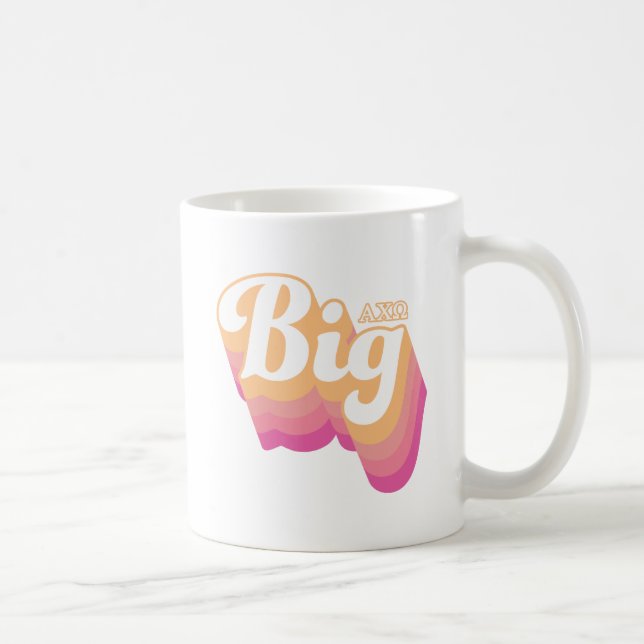 Alpha Chi Omega| groß Kaffeetasse (Rechts)