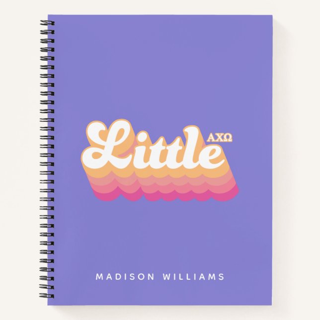 Alpha Chi Omega | Klein Notizbuch (Vorderseite)