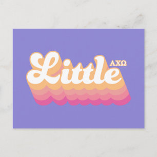 Alpha Chi Omega Klein Postkarte