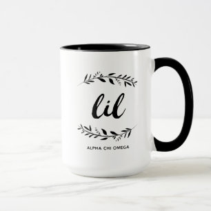 Alpha Chi Omega Kleiner Kranz Tasse