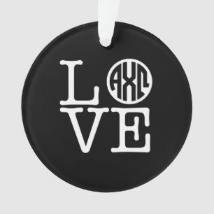 Alpha Chi Omega Liebe Ornament