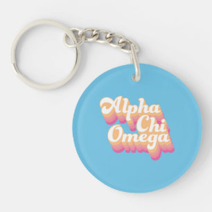 Alpha Chi Omega  Script Super